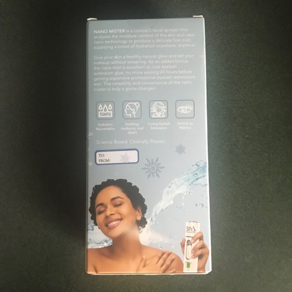 Spa Sciences Nano Mister Facial Mist Sprayer with Skin Analyzer NIB - Picture 2 of 16